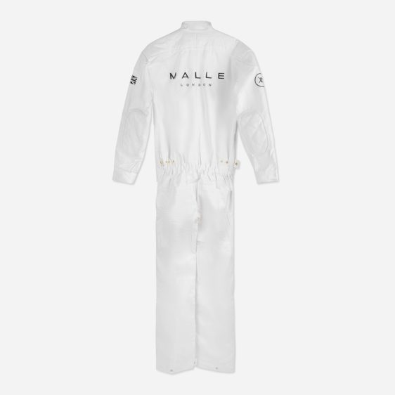Malle White Race Romper 2