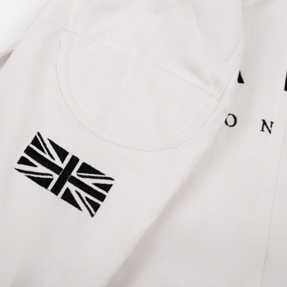 Malle White Race Romper 6