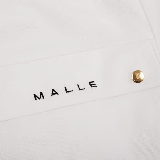 Malle White Race Romper 9