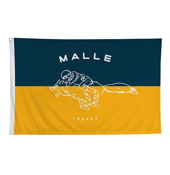 The Mile Race Flag Fox