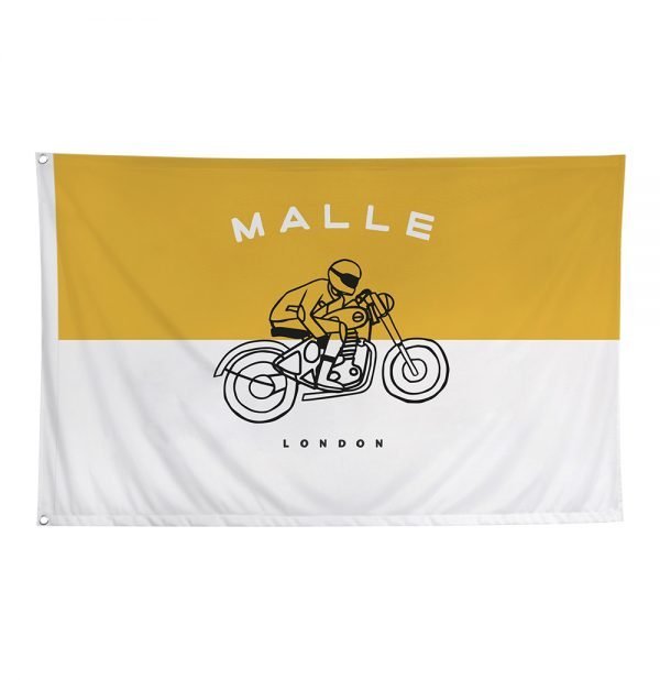 The Mile Race Flags-Yellow