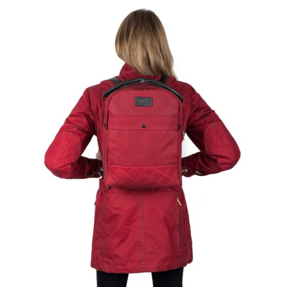 Malle Bonnie Backpack Red Model2