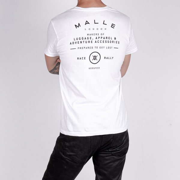 Malle Maker White T Model Back
