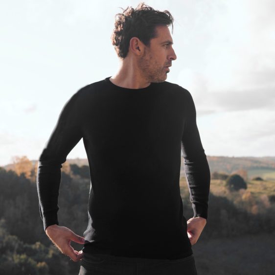 Malle London Black Merino Base Layer
