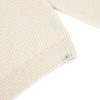 Malle London Ecru Merino Ribbed Sweatshirt 3