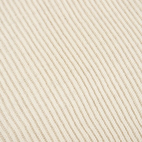Malle London Ecru Merino Ribbed Sweatshirt 4