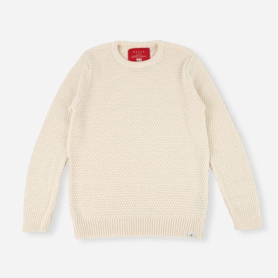 Malle London Ecru Merino Sweatshirt 1