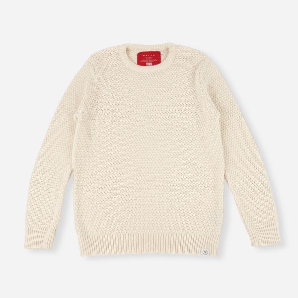 Malle London Ecru Merino Sweatshirt 1