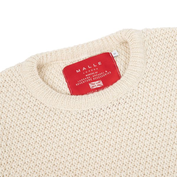 Malle London Ecru Merino Sweatshirt 2