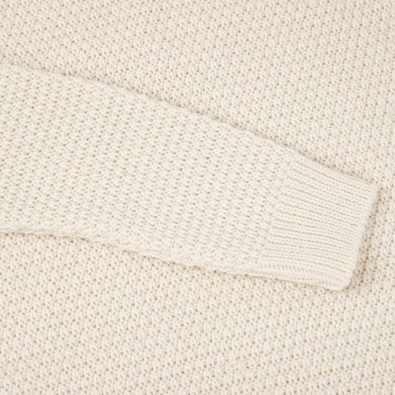 Malle London Ecru Merino Sweatshirt 4