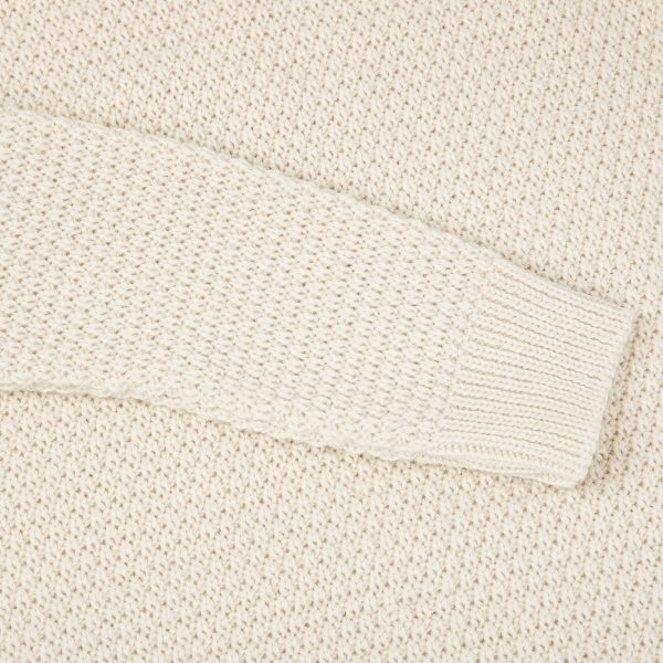 Malle London Ecru Merino Sweatshirt 4