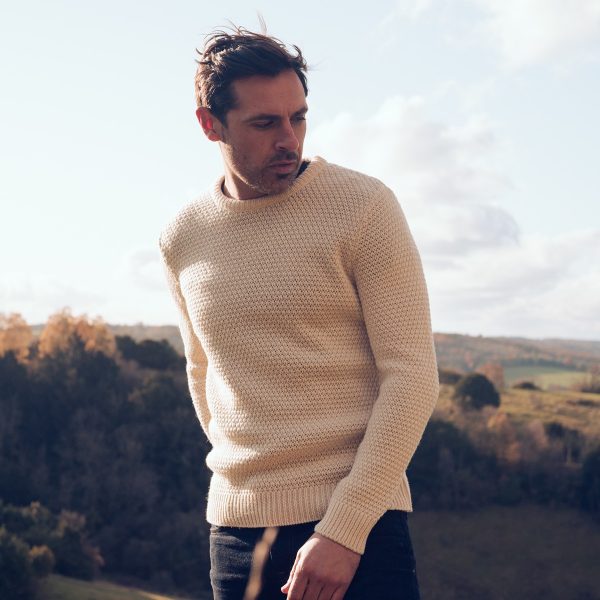 Malle London Ecru Merino Sweatshirt