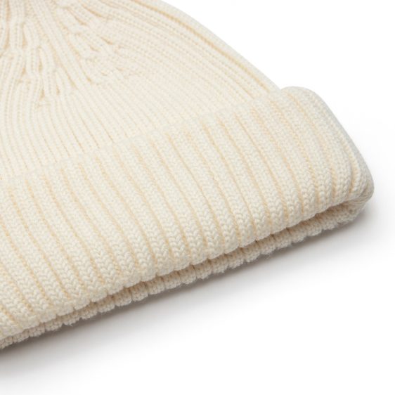 Malle London Ecru Merino Wool Hat 4