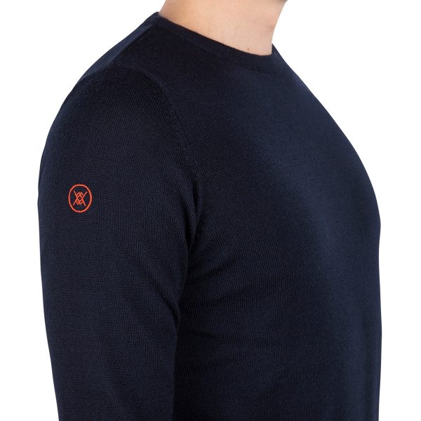Malle London Navy Merino Base Layer 10