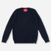 Malle London Navy Merino Heavy Sweatshirt 1