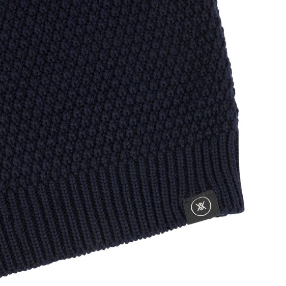Malle London Navy Merino Heavy Sweatshirt 3