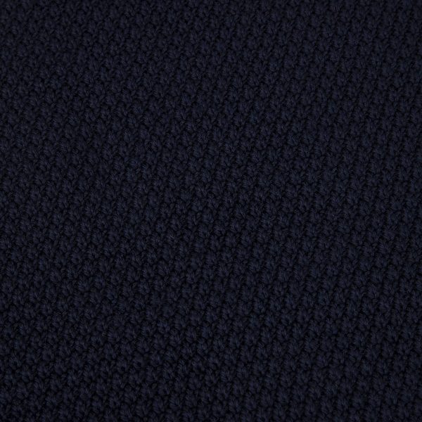 Malle London Navy Merino Heavy Sweatshirt 4