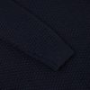 Malle London Navy Merino Heavy Sweatshirt 5