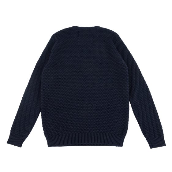 Malle London Navy Merino Heavy Sweatshirt 6