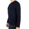 Malle London Navy Merino Heavy Sweatshirt 8