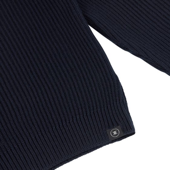 Malle London Navy Merino Sweatshirt 3