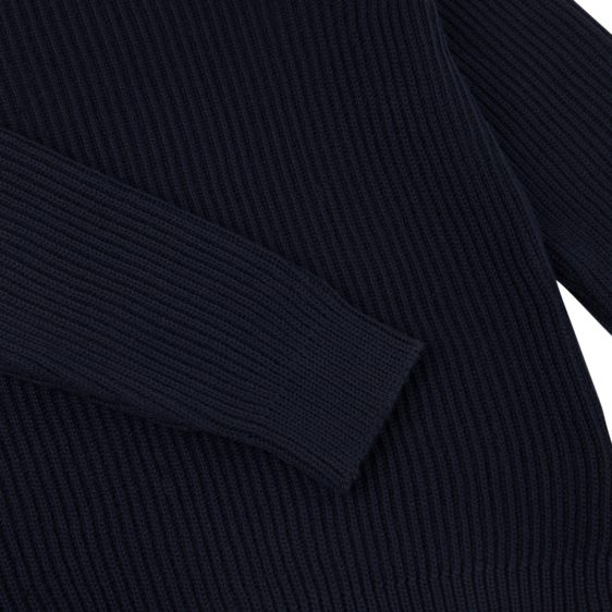 Malle London Navy Merino Sweatshirt 4
