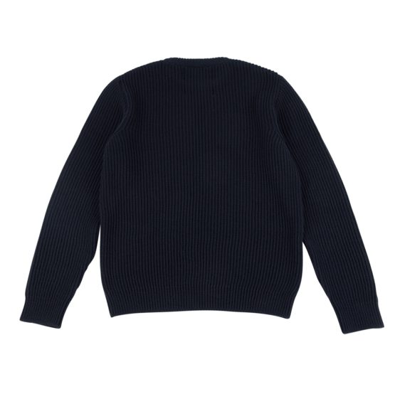 Malle London Navy Merino Sweatshirt 5