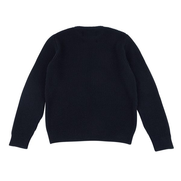 Malle London Navy Merino Sweatshirt 5