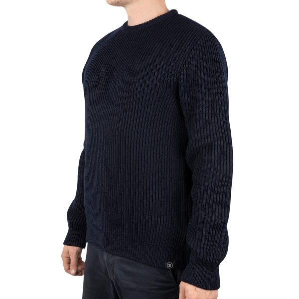 Malle London Navy Merino Sweatshirt 6