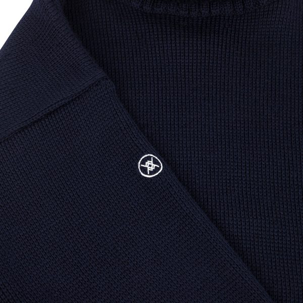 Malle London Navy Submariner Sweatshirt 4