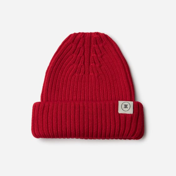 Malle London Red Merino Wool Hat 1