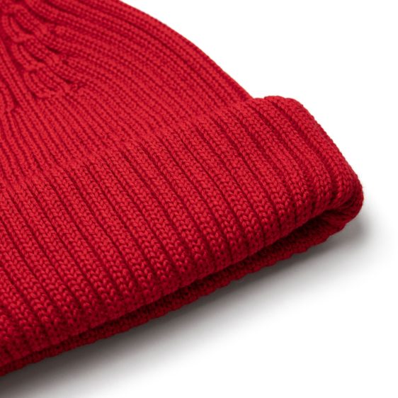 Malle London Red Merino Wool Hat 4