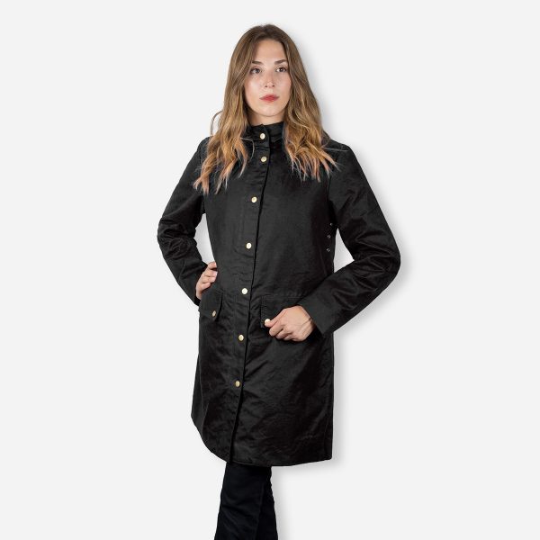 Malle Womens Parka Black 3