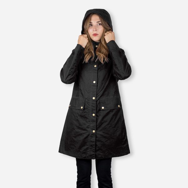Malle Womens Parka Black 4