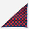 Malle Red Navy Silk Riding Scarf 5
