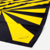 Malle Yellow Navy Silk Riding Scarf 2