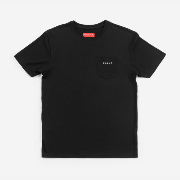Malle Supima Cotton T Shirt Black 1