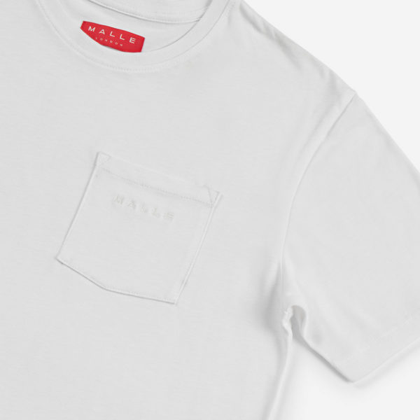 Malle Supima Cotton T Shirt White 5