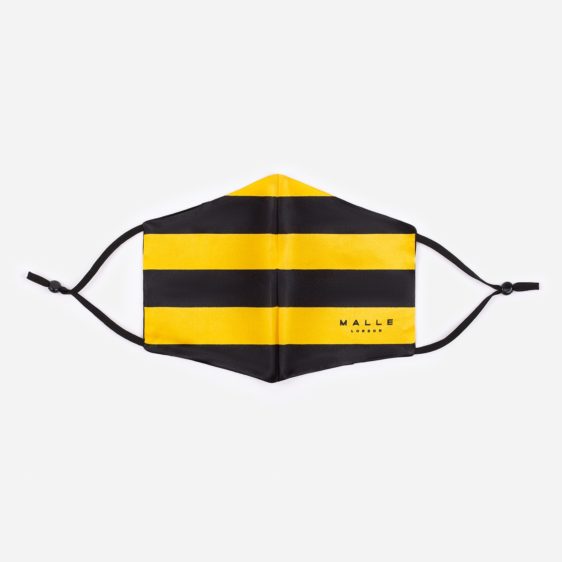 Malle Red Black Yellow Face Mask 1