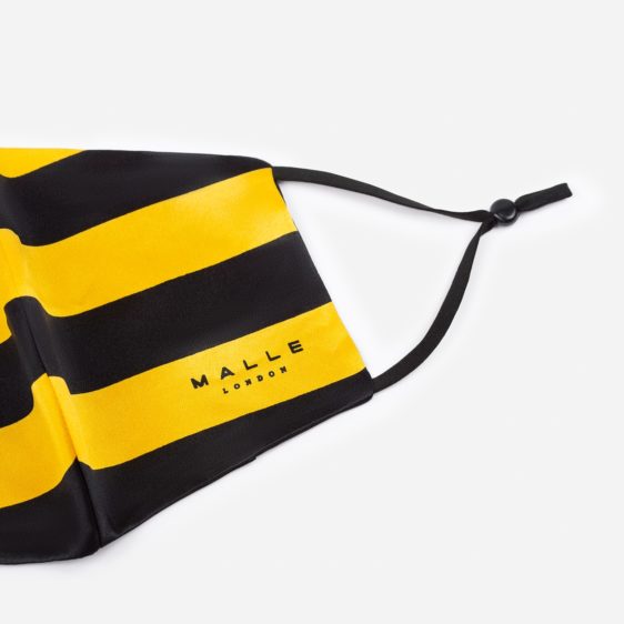 Malle Red Black Yellow Face Mask 2