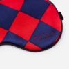 Malle Silk Eye Mask Nvy Red 2