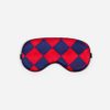 Malle Silk Eye Mask Nvy Red 3