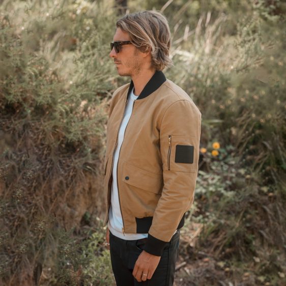MA1 Flight Jacket Tan 1