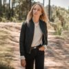 MA1 Womens Flight Jacket Black 1