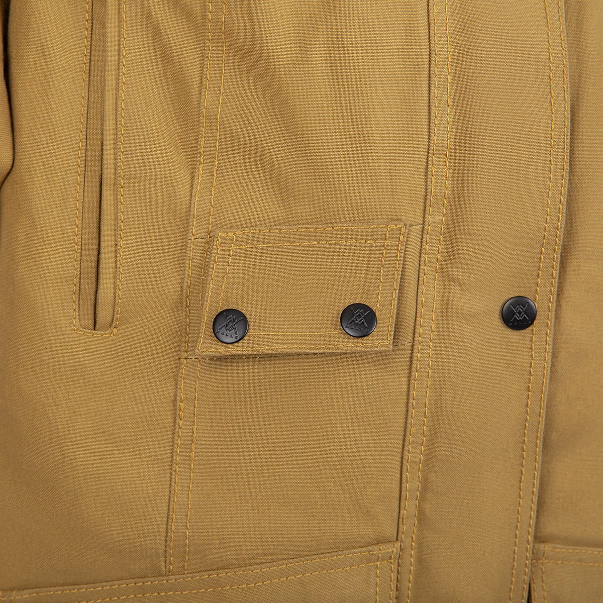 Light Brown, Waxed Canvas Motorcycle Expedition Jacket