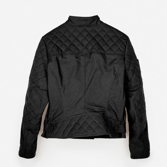 Malle Womens Racer Jacket Blk 2