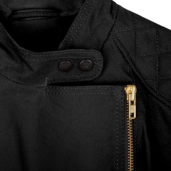 Malle Womens Racer Jacket Blk 7