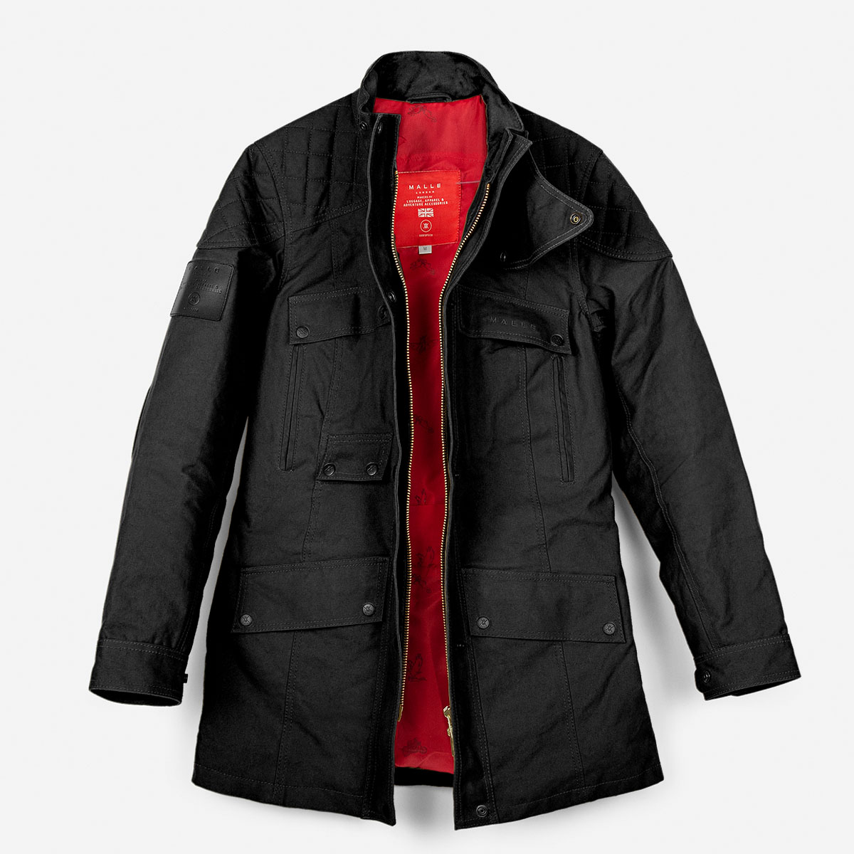 PMUYBHF Male Black Jacket Men with Hood Male Autumn and Winter Multi Bags  Outdoor Fishing Photography Mountaineering Cycling Clothing Work Jacket