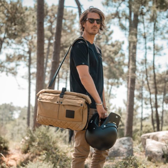 Malle Moto Pannier X Tan 11-1