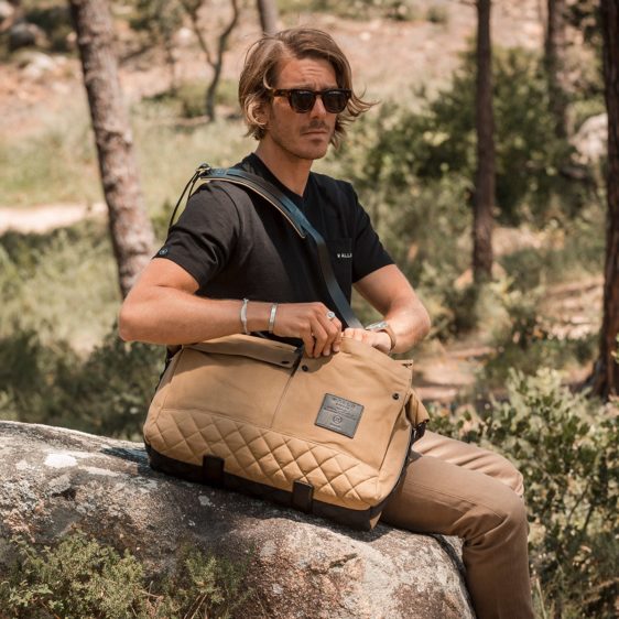 Malle Moto Pannier X Tan 12-1
